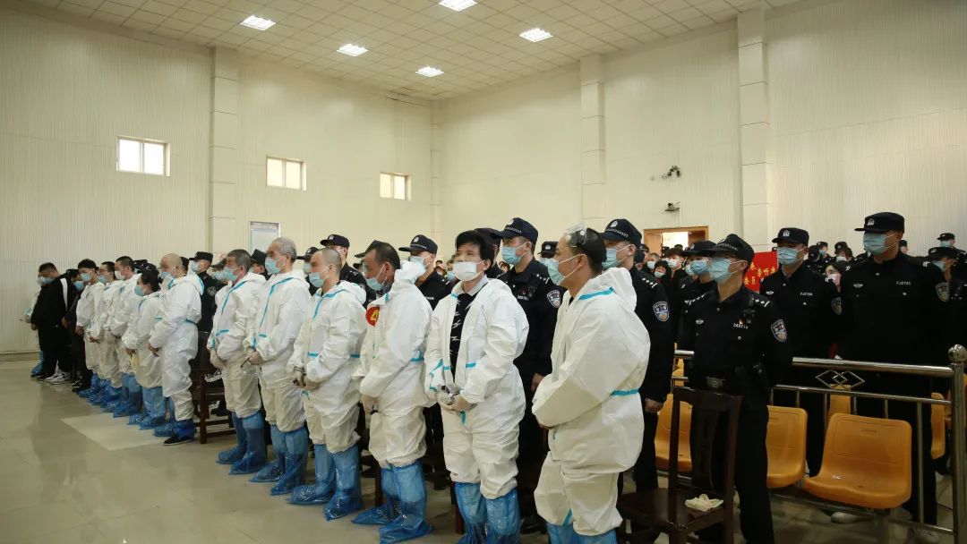 枞阳法院一审公开宣判章孝求涉黑案