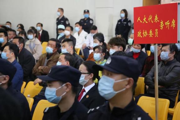 枞阳法院一审公开宣判章孝求涉黑案