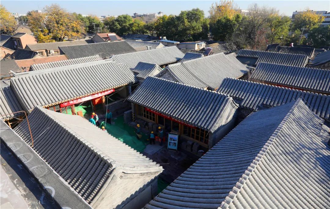 百年前创立的京报馆有序修缮,魏染胡同内违建顺利拆除!