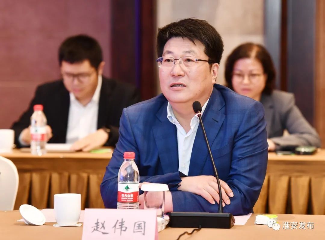 赵伟国说来到淮安真切感受到这里是一个人杰地灵,物华天宝的地方,让人