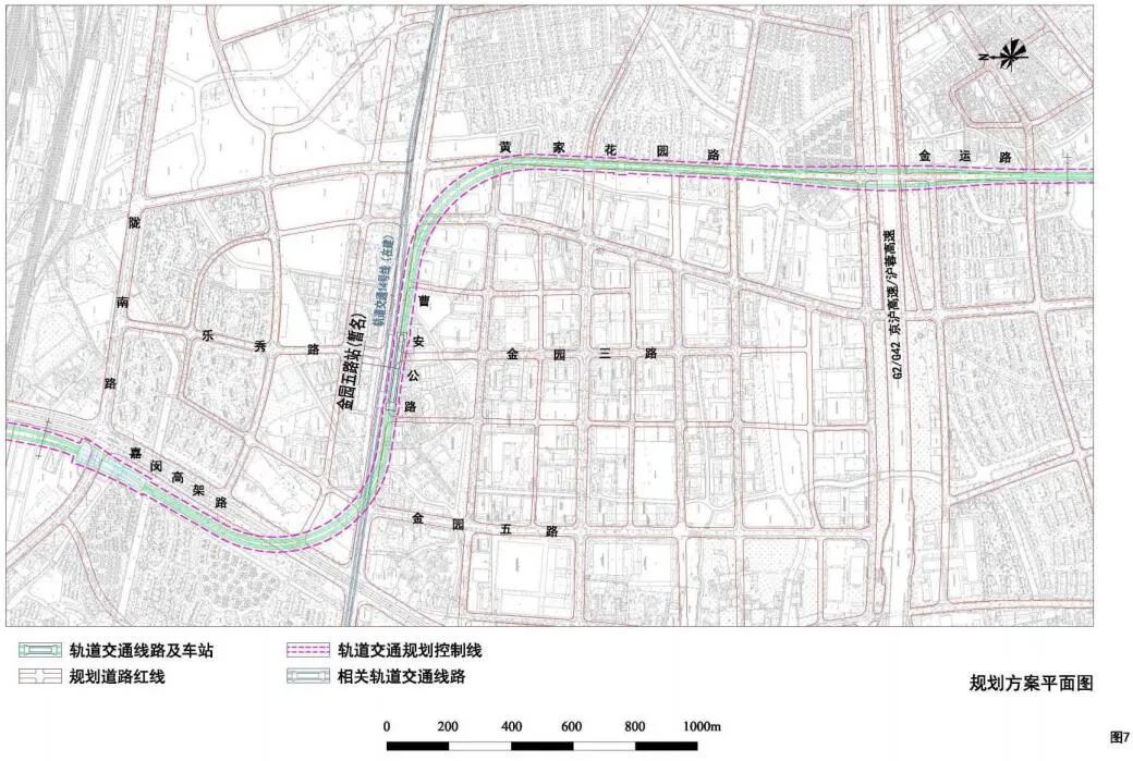 嘉闵线嘉戬公路站规划图片