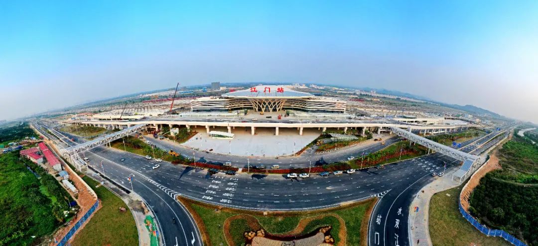 共圆百年铁路梦明天一起见证江门站售票运行