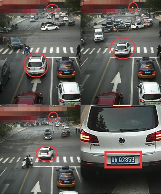 忽视这不仅是无视法律法规无视交通安全迫不及待地闯红灯为了贪图方便