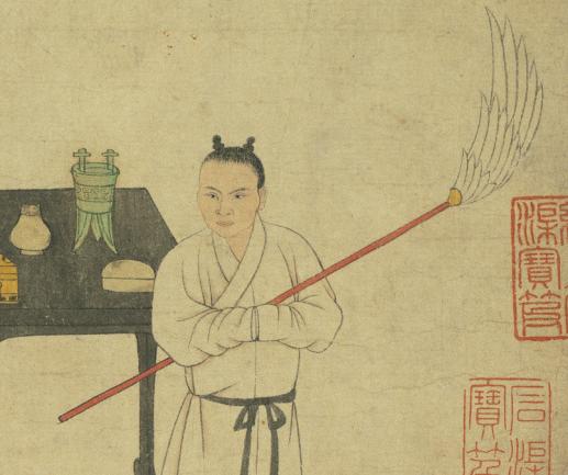 一不小心把古画放大看我发现了可爱世间