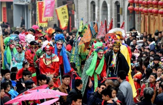 河北赶庙会的老照片这才是小时候的冬天