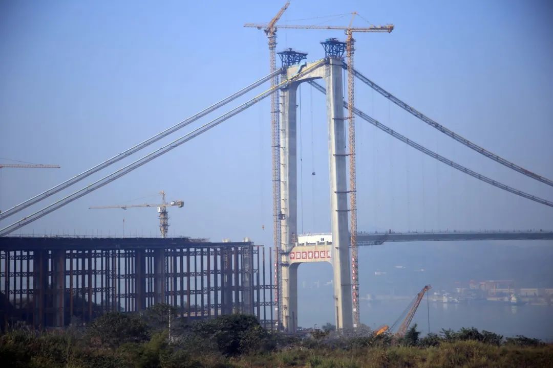 长寿长江二桥预计明年年中建成通车!