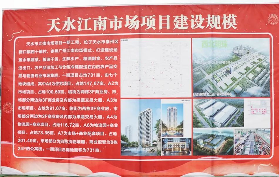 随后,王锐来到天水江南市场,市职教园区,天水暖和湾家居建材市场,京东