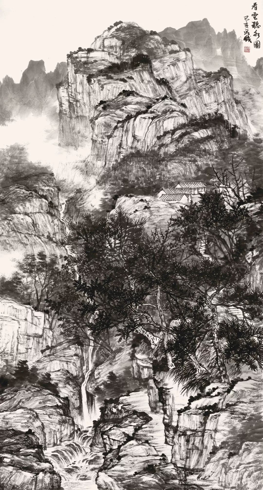 京海墨韵名家段铁用作品歌颂祖国大好山河