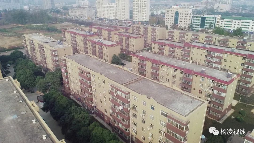 杨凌40栋老旧楼房展新颜留住城市乡愁