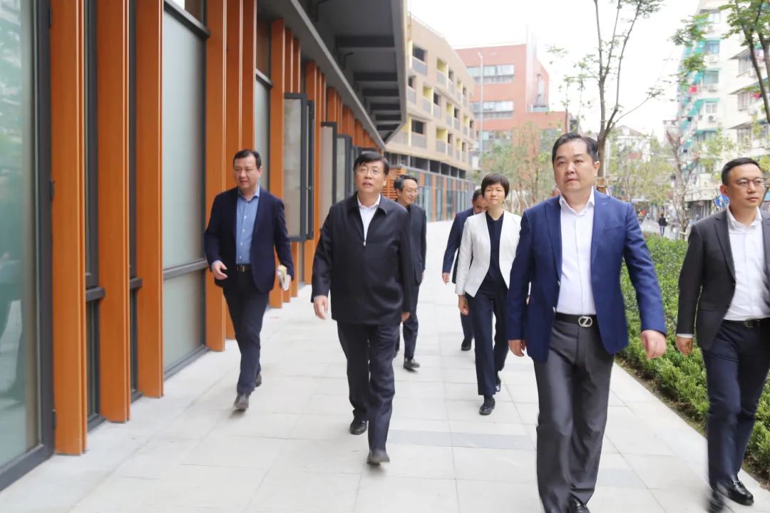黄浦区委书记杲云一行调研仁慧苑公租房人才公寓项目