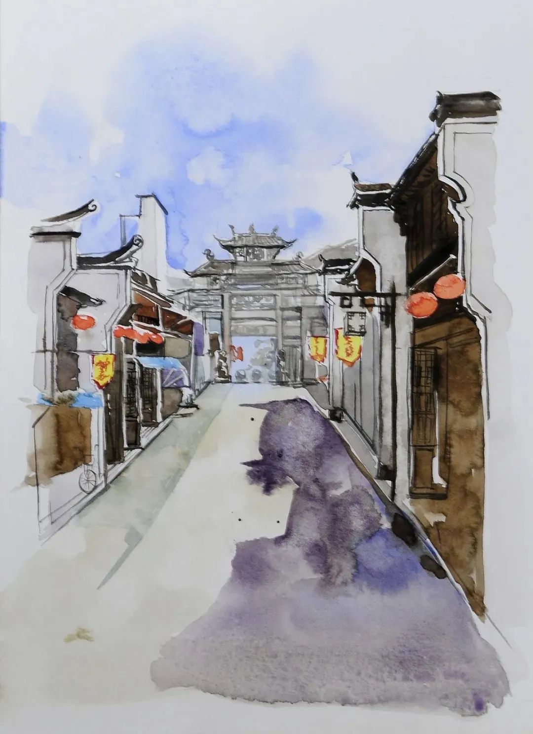 当人文底蕴深厚的梅城古镇,遇上浓墨重彩的油画,会碰撞出什么样的精彩